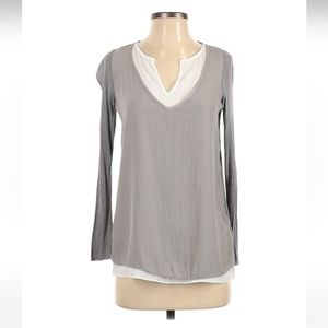 Sofia Tolli Long Sleeve Blouse | Size XS | Gray